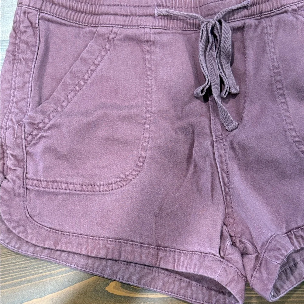 UNIONBAY Women's Dusty Rose Drawstring Pull-On Shorts - Picture 6 of 6